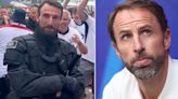 Gareth Southgate lookalike spotted working as German cop in hilarious footage