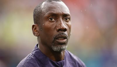 What is Jimmy Floyd Hasselbaink's job with England?