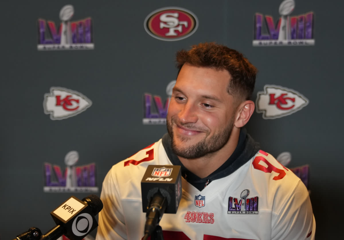 49ers DE Nick Bosa Takes Hilarious Shot at PGA Star Scottie Scheffler After Arrest