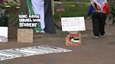 UNC students continue their peaceful pro-Palestinian protest