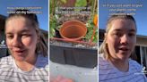 Gardener shares ancient method to keep plants hydrated amid scorching temperatures: 'My plants are still nice and moist'