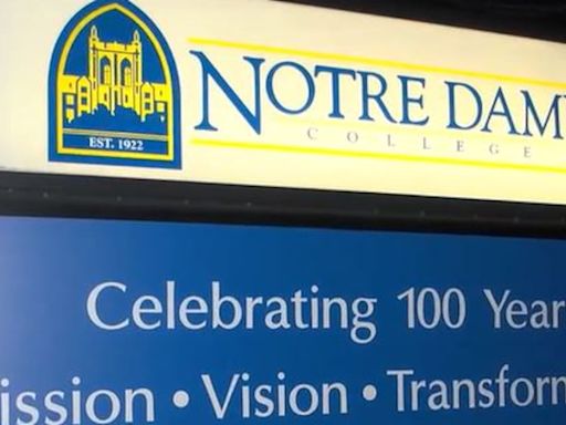 Last day of classes at Notre Dame College, the school closing after more than 100 years