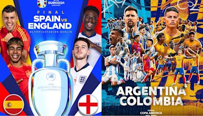 Programação da Globo hoje: domingo tem Final da Eurocopa e da Copa América; veja o que muda na grade