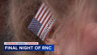 Woodstock woman hopes to show solidarity with Trump by giving away American flag ear bandages at RNC
