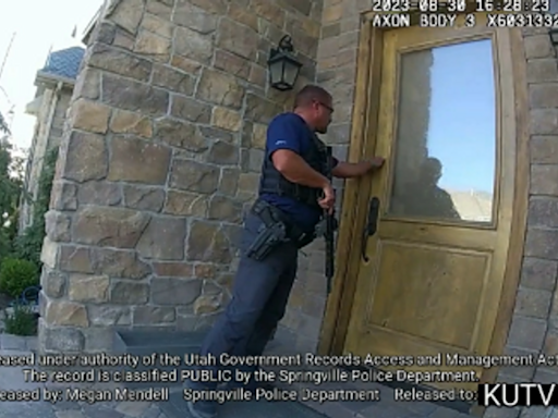 Newly obtained videos show officers entering Ruby Franke’s home on day of her arrest