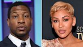 Jonathan Majors Holds Hands with Meagan Good as He Arrives in Court for Trial Over Alleged Assault