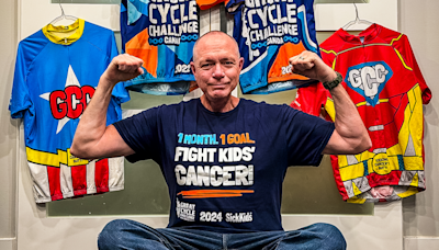 Ponoka man joins the Great Cycle Challenge Canada to help fight kids' cancer