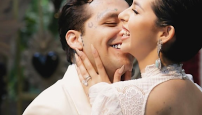 Ángela Aguilar y Christian Nodal confirman su boda en una ceremonia íntima, vea las fotos