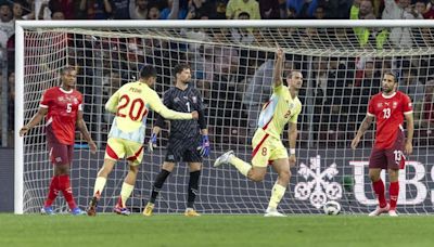 Nations League | Suiza - España, en imágenes