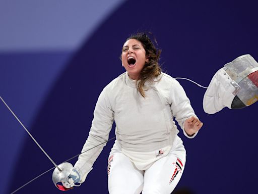 Juegos Olímpicos: una esgrimista egipcia reveló que compitió embarazada de siete meses
