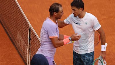 Lo que le dijo y pidió Cachín a Nadal tras perder el partido en Madrid