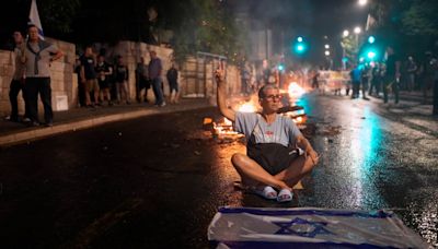 Protestas contra Netanyahu en Jerusalén dejan tres hospitalizados y nueve arrestados - El Diario NY