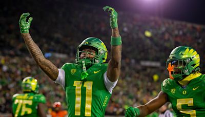 Broncos pick Oregon WR Troy Franklin in fourth round of 2024 NFL Draft. What to know