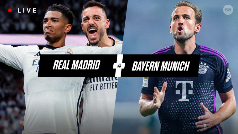 Real Madrid vs. Bayern Munich live score, result, updates, stats, lineups from the UEFA Champions League semifinal | Sporting News Canada