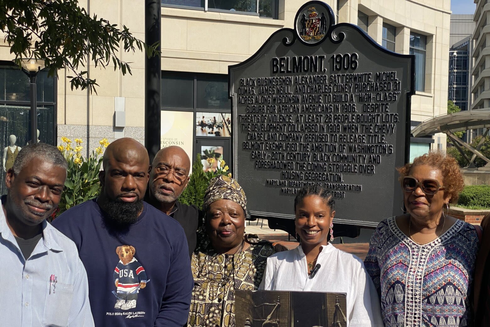 New historic marker in Friendship Heights honors a Black neighborhood never built - WTOP News