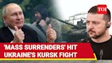 On Cam: Ukrainian Soldiers Surrender To Russian Forces In Kursk Region