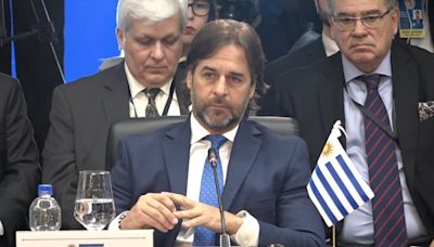 “Si el Mercosur es tan importante, acá deberíamos estar todos los presidentes”, cuestionó Luis Lacalle Pou la ausencia de Javier Milei