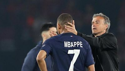 Mbappé agradece a Luis Enrique y Luis Campos su defensa ante el PSG