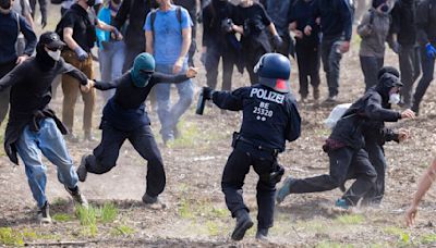 Protesters attempt to storm Tesla’s factory in Germany