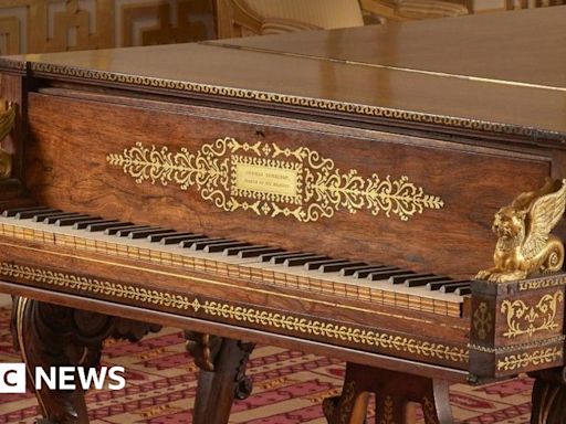 Brighton: George IV piano plays in Pavilion after 170 years