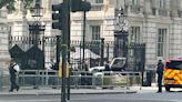 Downing Street gate crash – live: Whitehall in lockdown as man arrested by armed police