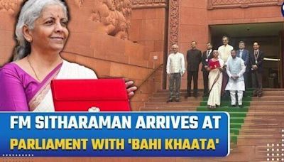 Union Budget 2024: FM Nirmala Sitharaman and Team Arrives at Parliament with Budget Tablet |Oneindia