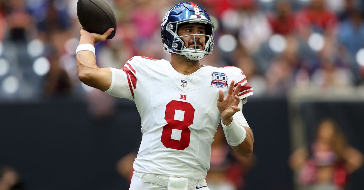 NFL Week 1 power rankings: Giants considered one of league’s worst teams