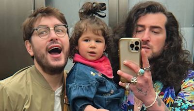 Arthur Gourounlian shares sweet snap of daughter Blake with celebrity godmother