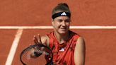 Karolina Muchova books French Open semi-final spot with straight sets win