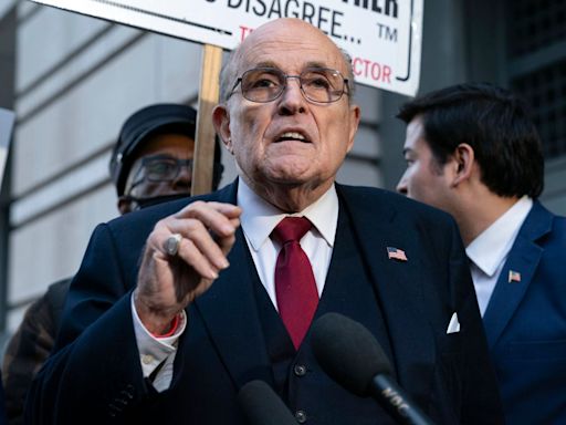 Rudy Giuliani threatened with jail as he yells at judge during chaotic bankruptcy hearing