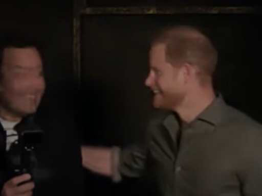 Prince Harry Jimmy Fallon: Prince Harry at Jimmy Fallon's spooky show; fans say 'the man is American now' | World News - Times of India