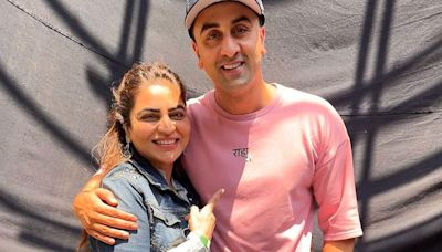 Ranbir Kapoor Wears T-Shirt With Daughter's Name In Viral BTS Photograph From Ramayana