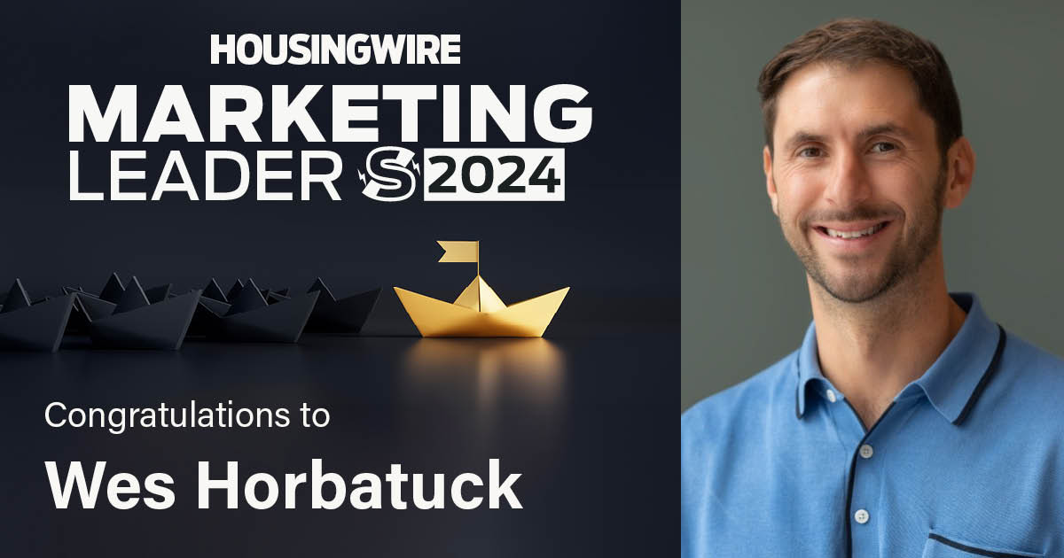 2024 Marketing Leader: Wes Horbatuck - HousingWire