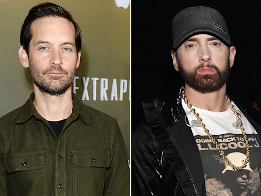 Eminem name-checks Tobey Maguire and recreates Spider-Man meme on new single