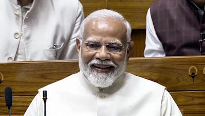 Rahul Gandhi shows copy of constitution as PM Modi takes oath in 18th Lok Sabha