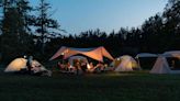 This New Glamping Site in the Pacific Northwest Is Near Washington's Most Stunning Beaches — and Each Tent Has a Private Campfire