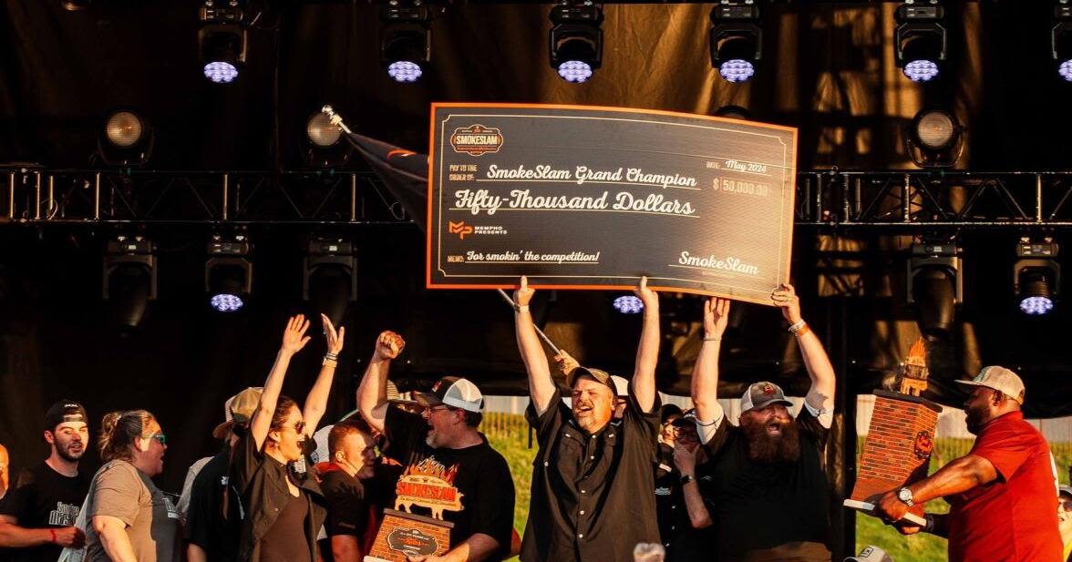 "SmokeMaster BBQ" Named Grand Champion By Memphis Barbecue... Home $90,000 In Total Prize Money At Inaugural SmokeSlam...