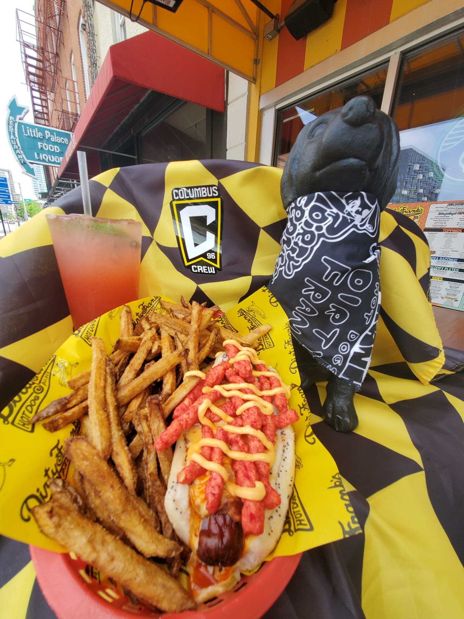 Columbus Crew, FC Cincinnati rivalry heats up with Hell Is Real hot dog from Dirty Frank's