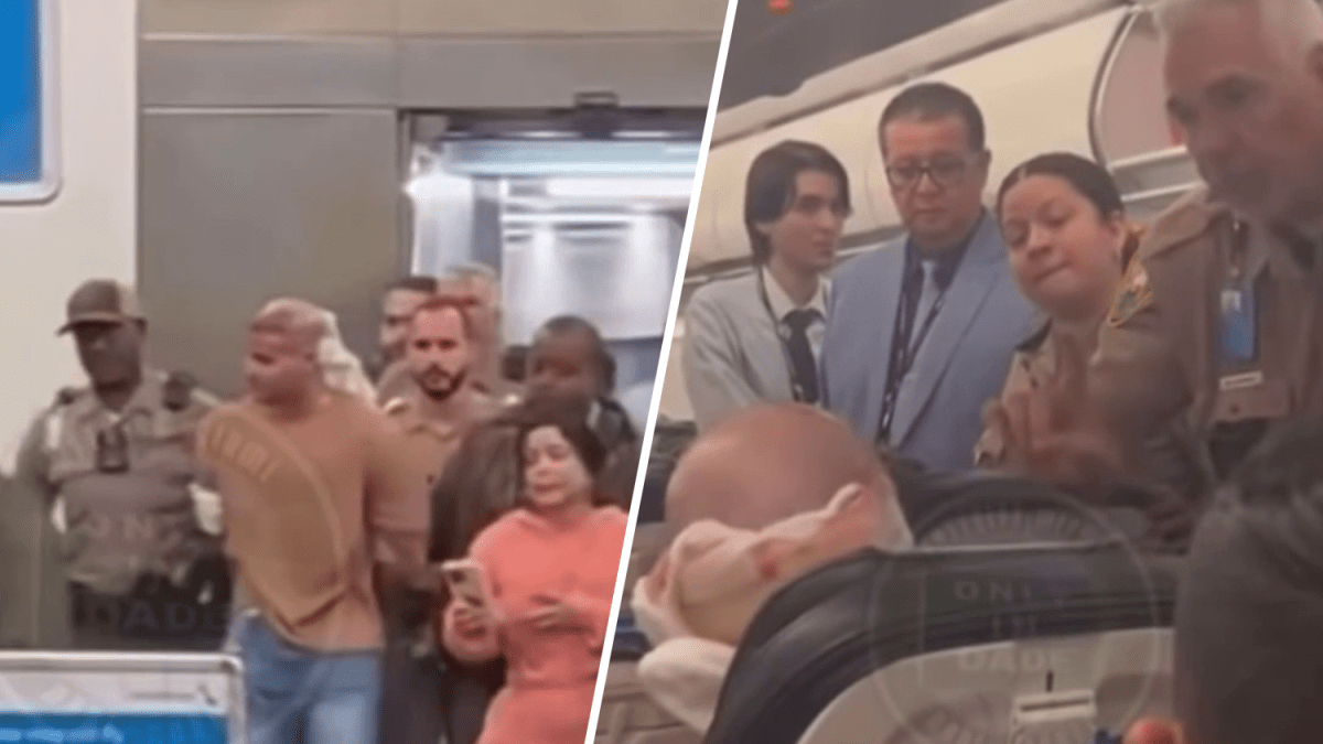 New video shows how man bleeding from head after hair transplant refused to get off flight