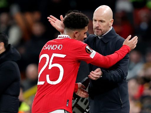 Erik ten Hag reveals Jadon Sancho talks during Dortmund loan