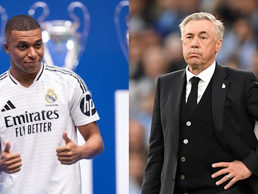 Carlo Ancelotti revela cómo hará para encajar a Mbappé en la alineación del Real Madrid junto a Bellingham, Vinicius y Rodrygo | Goal.com Colombia