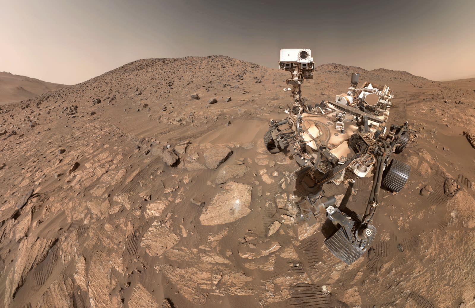 NASA's Perseverance rover found a rock on Mars that could indicate ancient life