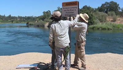 Jumping into American River at Clay Banks now prohibited after multiple drownings