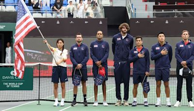 U.S. joins Germany in last eight of Davis Cup