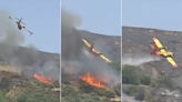 Firefighters killed in Greece plane crash as yet more record temperatures are forecast