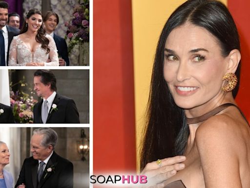 Why Demi Moore Wasn’t at Chase and Brooklyn’s Wedding on GH
