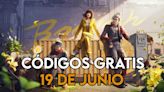 Free Fire | Códigos de hoy miércoles 19 de junio de 2024: recompensas gratis