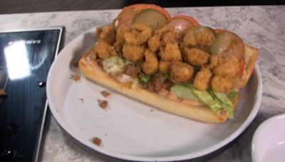 Celebrating National Shrimp Day with a classic po’ boy