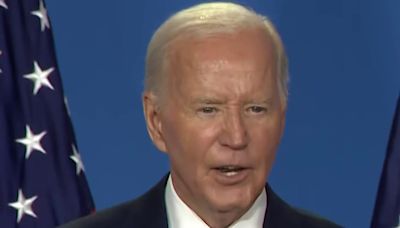 President Biden calls VP Harris 'Vice President Trump' during high-stakes press conference