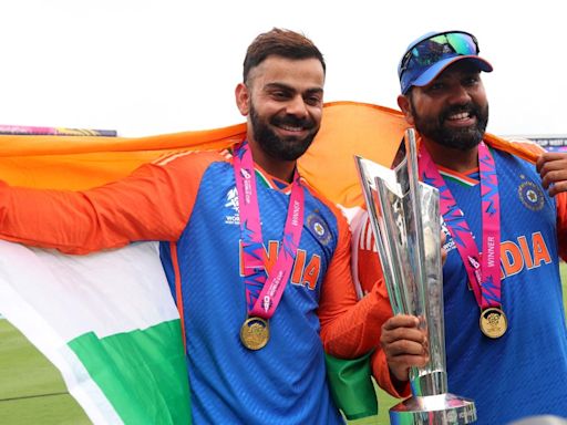 'Bother on his side': Rohit Sharma's mother shares picture of her son with Virat Kohli after India's T20 World Cup win